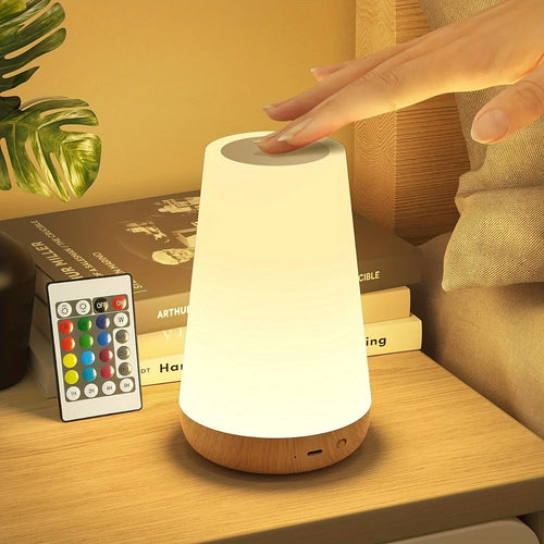 RGB LED Touch & Remote Lamp