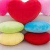 Heart-Shaped Soft Decorative Pillow